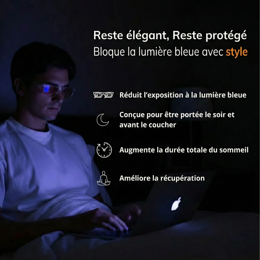 Lunettes Anti Lumière Bleue