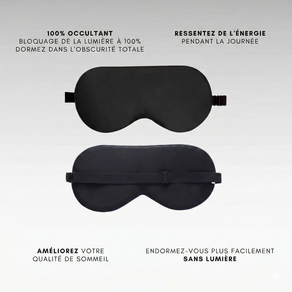 Masque De Sommeil en Soie